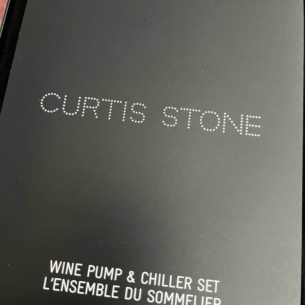 Curtis Stone Wine Pump & Chiller Set